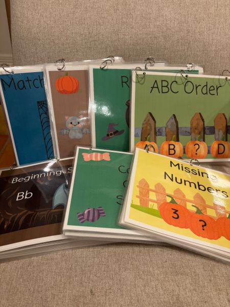 Fall bundle reading and math games
